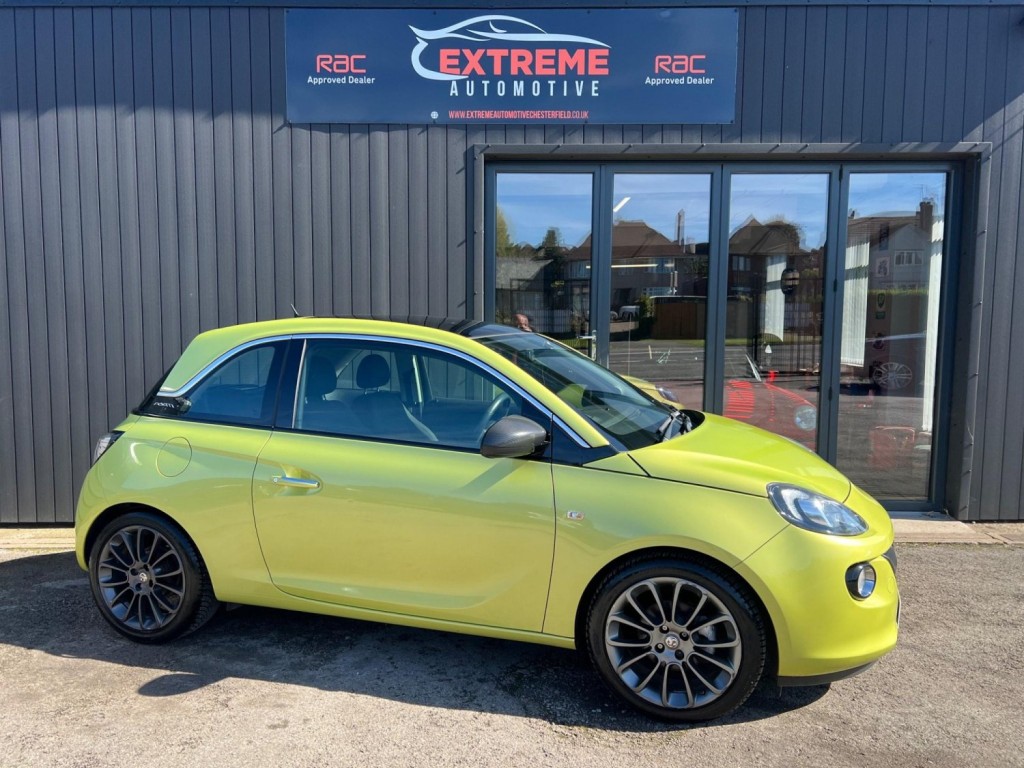View VAUXHALL ADAM 1.2 16v GLAM Euro 5 3dr