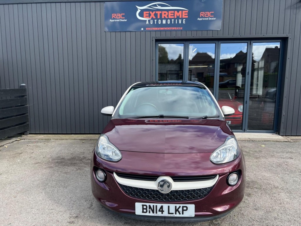 View VAUXHALL ADAM 1.4 16v GLAM Euro 5 3dr