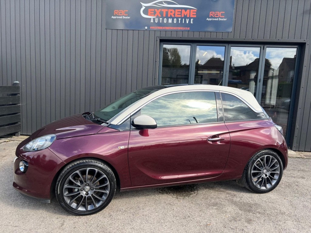View VAUXHALL ADAM 1.4 16v GLAM Euro 5 3dr