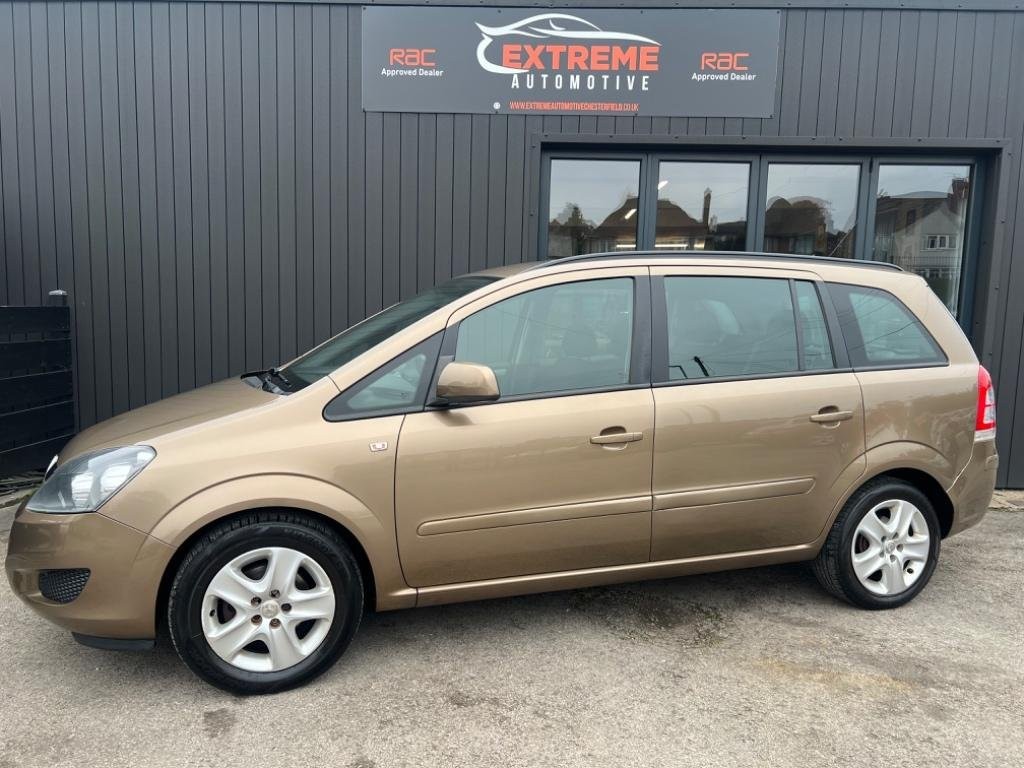 View VAUXHALL ZAFIRA 1.6 16V Exclusiv Euro 5 5dr