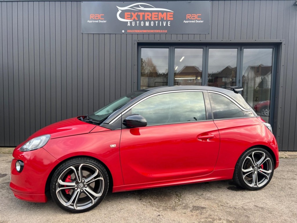 View VAUXHALL ADAM 1.4i Turbo S Manual 5Spd Euro 6 (s/s) 3dr
