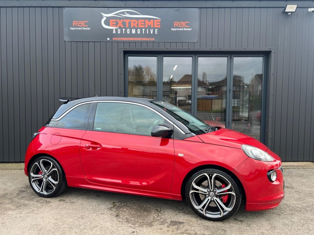 View VAUXHALL ADAM 1.4i Turbo S Manual 5Spd Euro 6 (s/s) 3dr