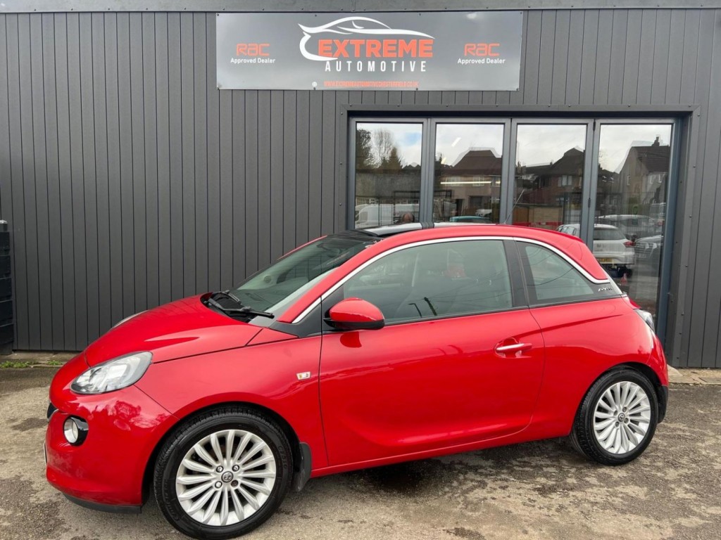 View VAUXHALL ADAM 1.4 16v GLAM Euro 5 3dr