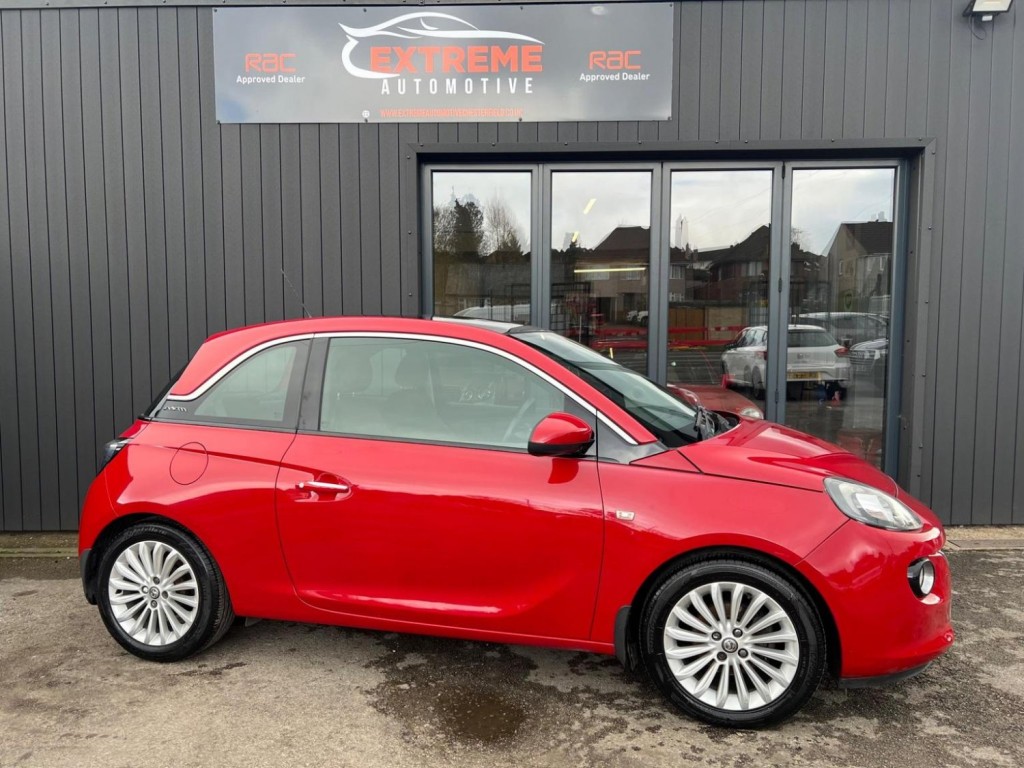 View VAUXHALL ADAM 1.4 16v GLAM Euro 5 3dr