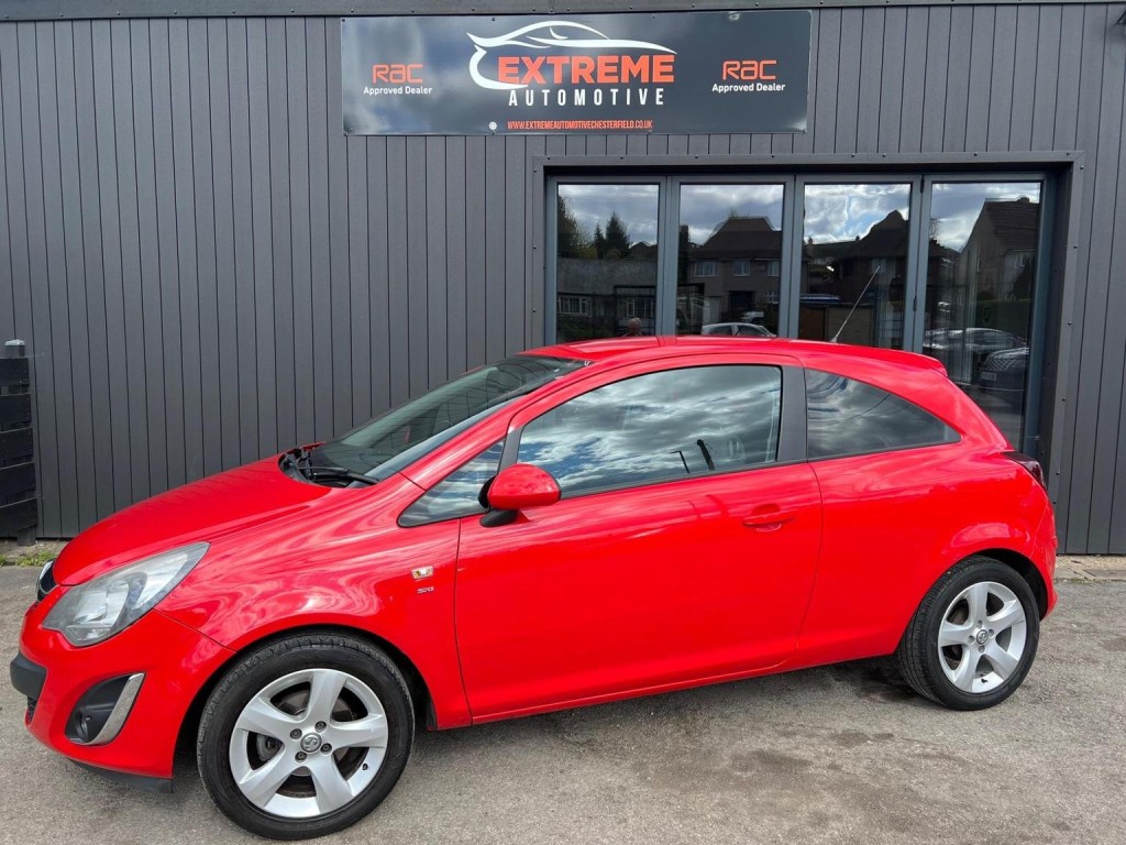 View VAUXHALL CORSA 1.2i ecoFLEX 16V SXi Euro 5 (s/s) 3dr (A/C)