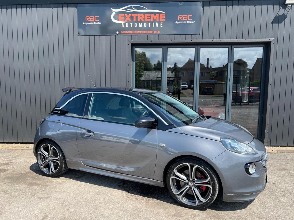 View VAUXHALL ADAM 1.4i Turbo S Manual 5Spd Euro 6 (s/s) 3dr
