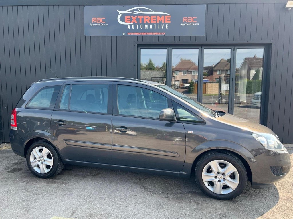 View VAUXHALL ZAFIRA 1.6 16V Exclusiv Euro 5 5dr