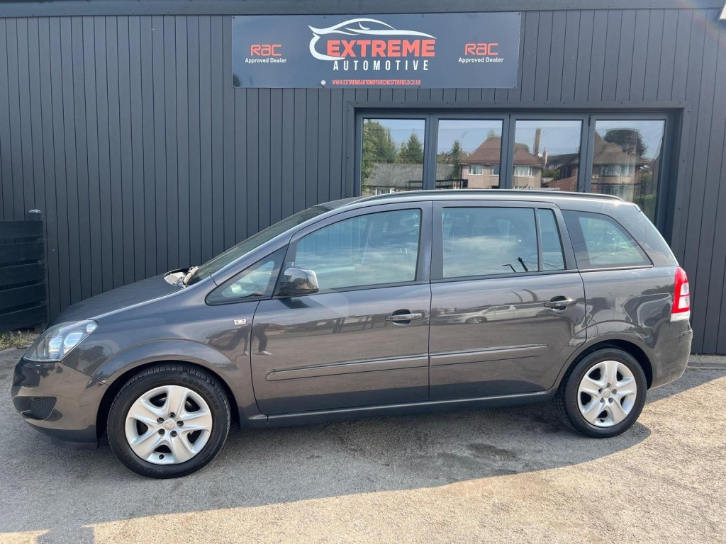 View VAUXHALL ZAFIRA 1.6 16V Exclusiv Euro 5 5dr