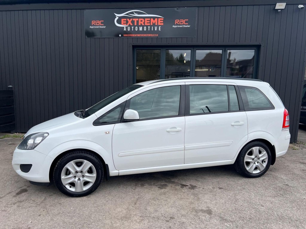 View VAUXHALL ZAFIRA 1.8 16V Exclusiv Euro 5 5dr