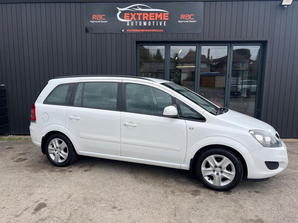 View VAUXHALL ZAFIRA 1.8 16V Exclusiv Euro 5 5dr