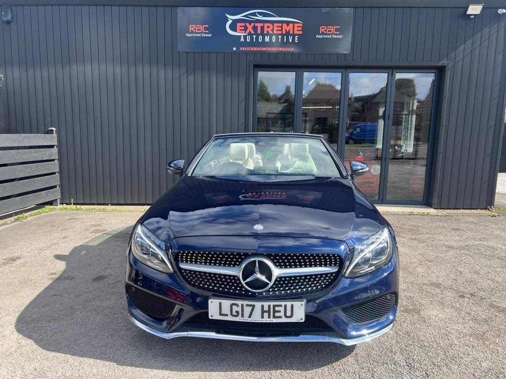 View MERCEDES-BENZ C CLASS 2.0 C300 AMG Line (Premium Plus) Cabriolet G-Tronic+ Euro 6 (s/s) 2dr