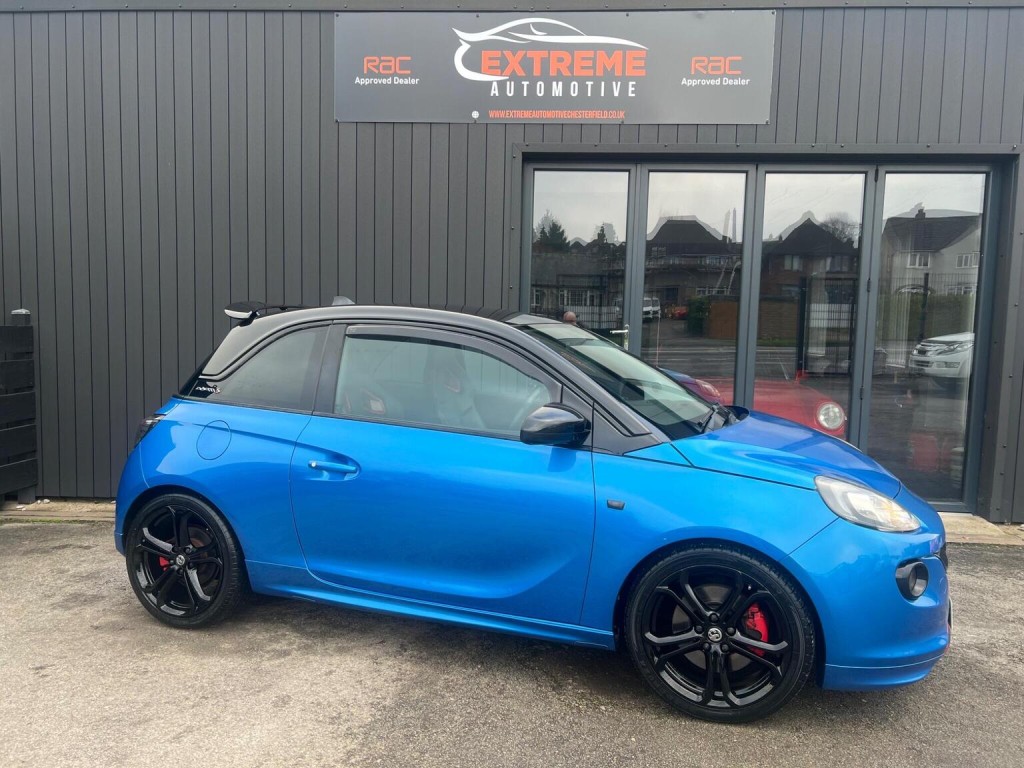 View VAUXHALL ADAM 1.4i Turbo S Manual 5Spd Euro 6 (s/s) 3dr