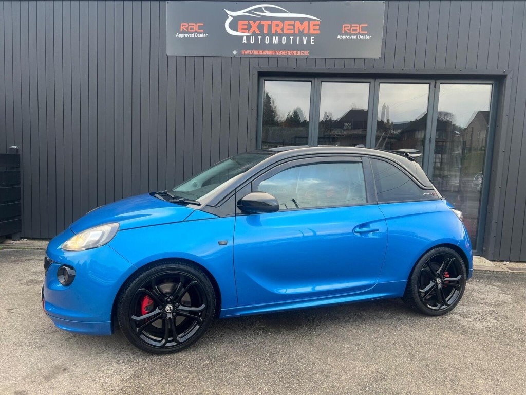 View VAUXHALL ADAM 1.4i Turbo S Manual 5Spd Euro 6 (s/s) 3dr