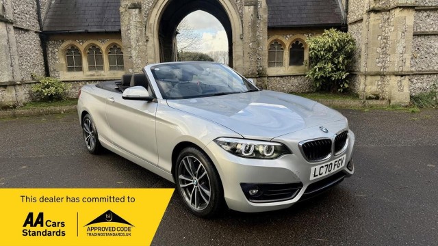 BMW 2 SERIES 2.0 218d Sport Auto Euro 6 (s/s) 2dr (2019/70)