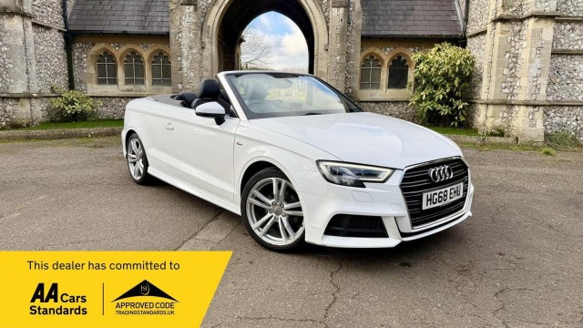 AUDI A3 CABRIOLET 1.5 TFSI CoD 35 S line Euro 6 (s/s) 2dr (2019/68)