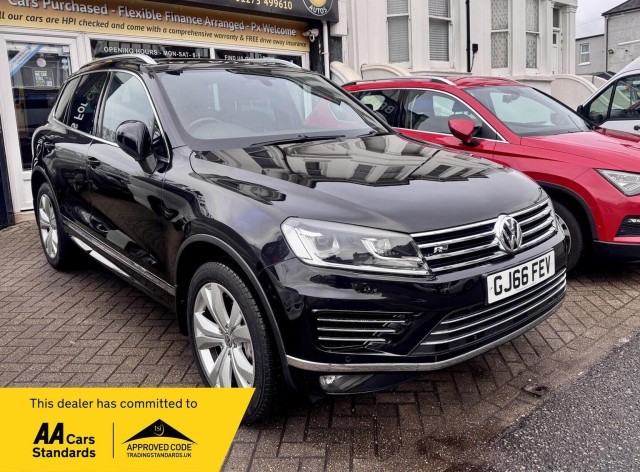 VOLKSWAGEN TOUAREG 3.0 TDI V6 BlueMotion Tech R-Line Tiptronic 4WD Euro 6 (s/s) 5dr (2016/66)