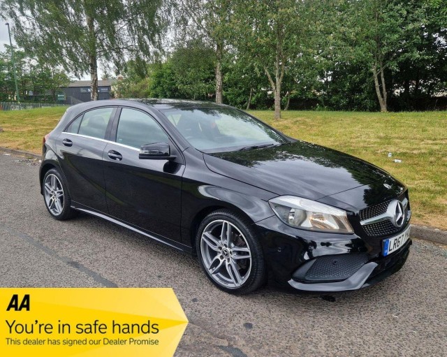 MERCEDES-BENZ A CLASS 1.5 A180d AMG Line (Executive) 7G-DCT Euro 6 (s/s) 5dr (2017/67)