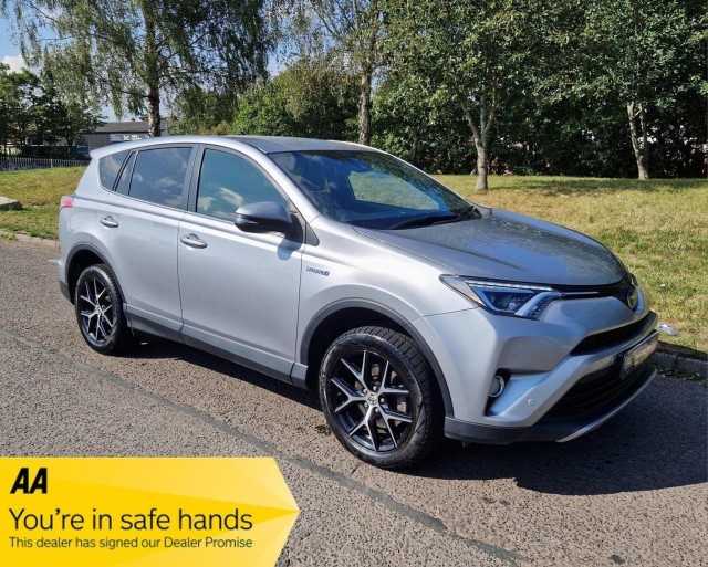 TOYOTA RAV4 2.5 VVT-h Design CVT 4WD Euro 6 (s/s) 5dr (2018/68)