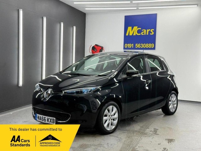 RENAULT ZOE 22kWh Dynamique Nav Auto 5dr (Battery Lease) (2016/66)