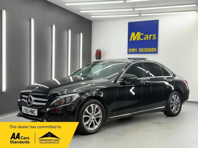 MERCEDES-BENZ C CLASS 2.0 C200 Sport (Premium) 7G-Tronic+ Euro 6 (s/s) 4dr (2015/65)