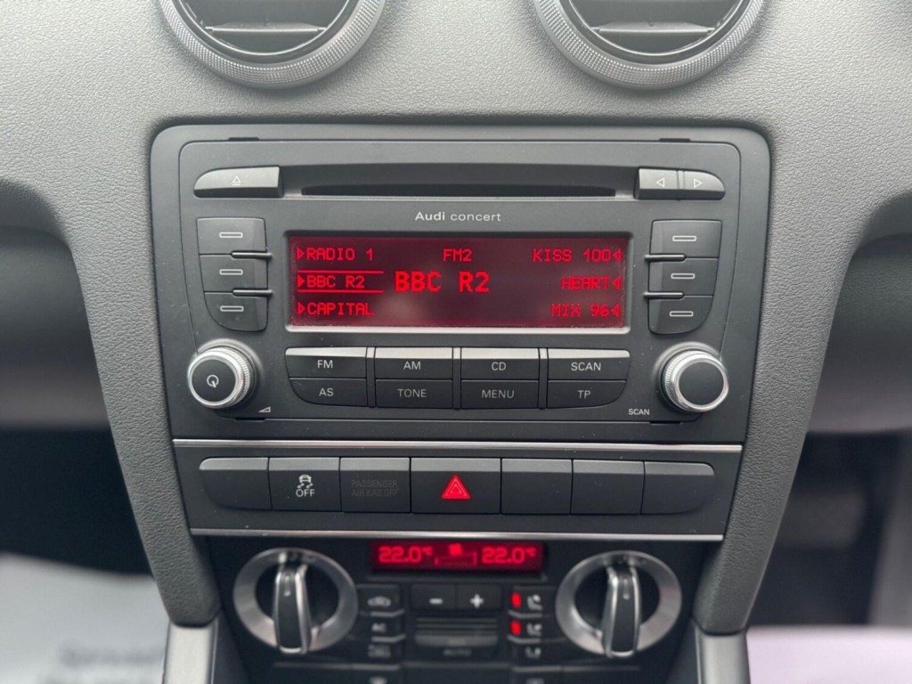 AUDI A3 2.0 TFSI Black Edition Sportback S Tronic quattro Euro 5 5dr 2013