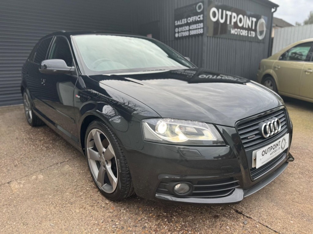 AUDI A3 2.0 TFSI Black Edition Sportback S Tronic quattro Euro 5 5dr 2013