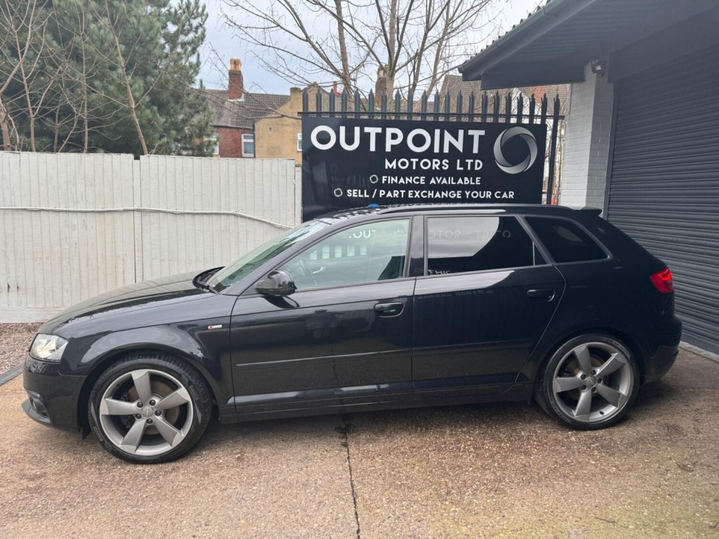 AUDI A3 2.0 TFSI Black Edition Sportback S Tronic quattro Euro 5 5dr 2013