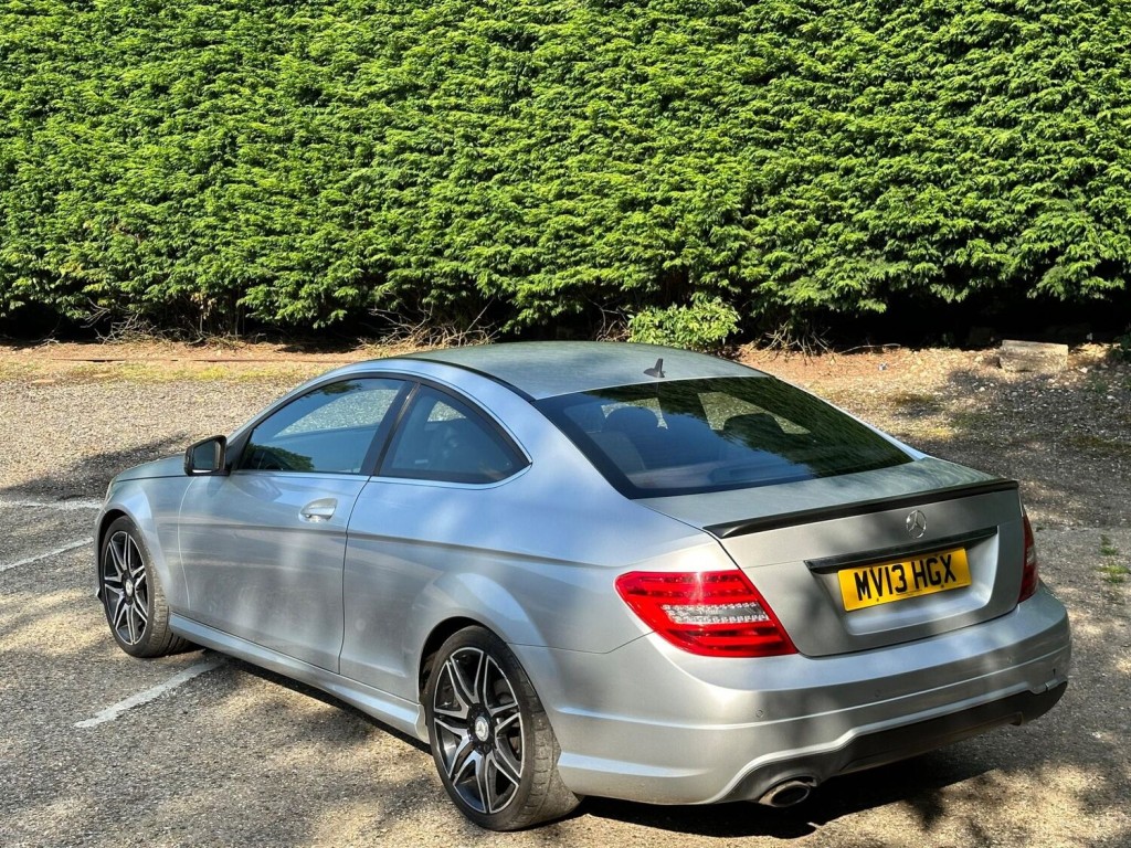 View MERCEDES-BENZ C CLASS 1.6 C180 BlueEfficiency AMG Sport Plus G-Tronic+ Euro 5 (s/s) 2dr