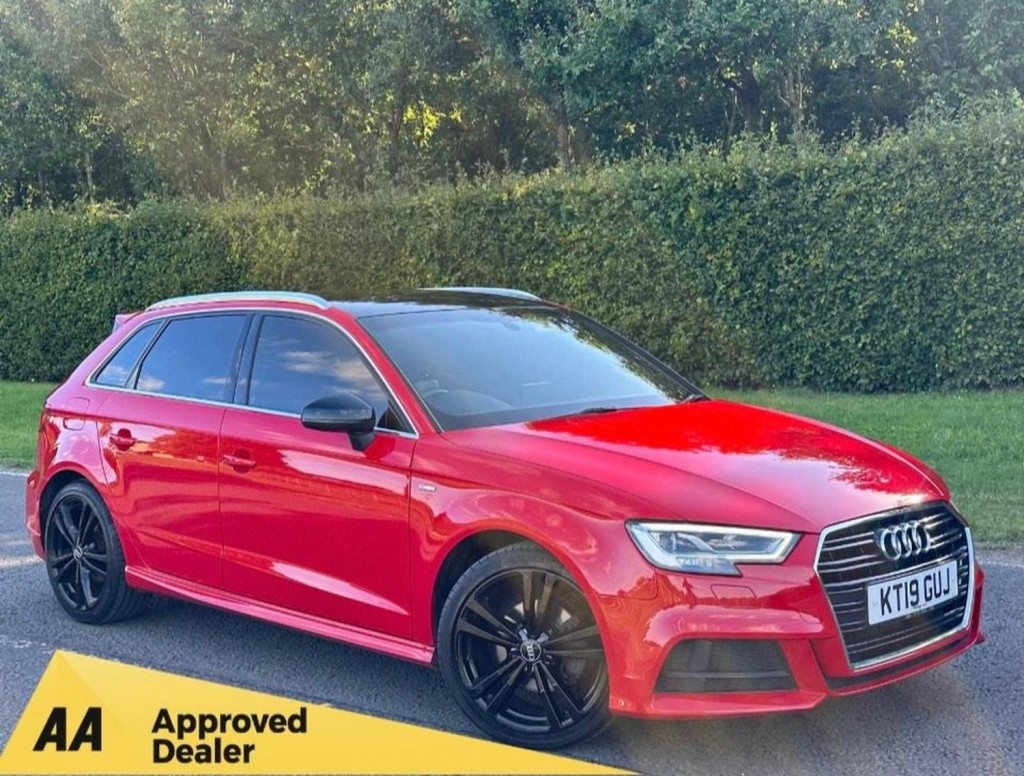 View AUDI A3 1.6 TDI 30 S line Sportback S Tronic Euro 6 (s/s) 5dr