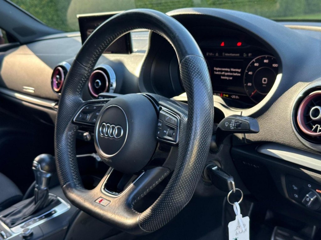 View AUDI A3 1.6 TDI 30 S line Sportback S Tronic Euro 6 (s/s) 5dr