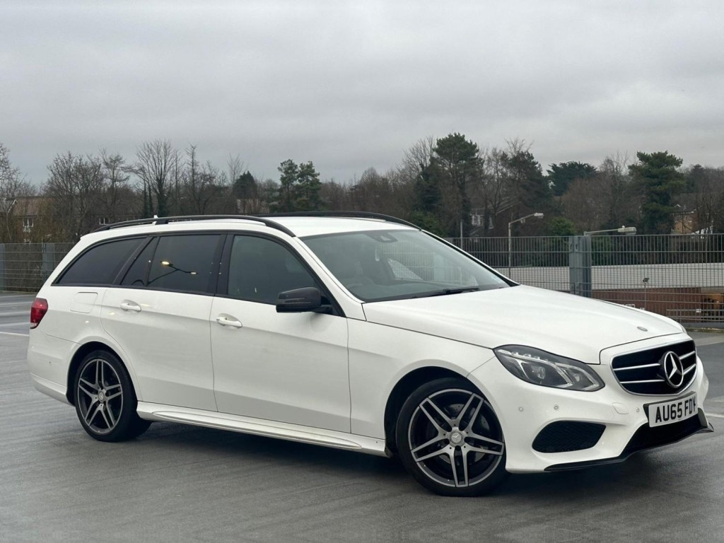 View MERCEDES-BENZ E CLASS 2.1 E220 BlueTEC AMG Night Edition G-Tronic+ Euro 6 (s/s) 5dr