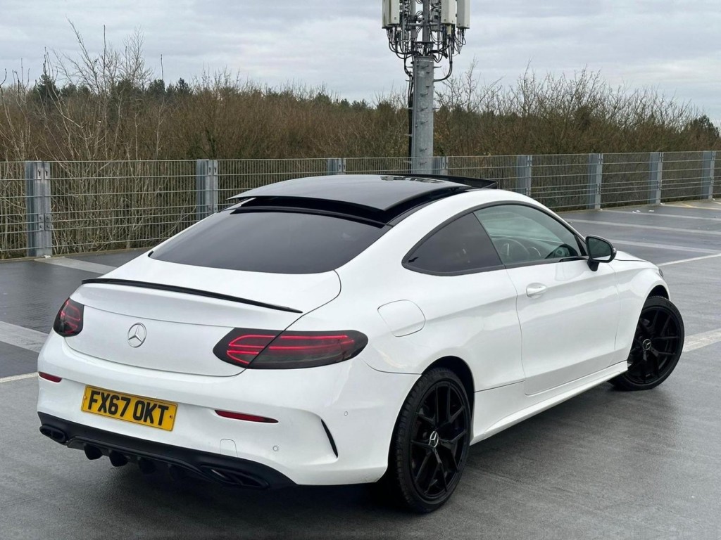 View MERCEDES-BENZ C CLASS 2.1 C220d AMG Line G-Tronic+ Euro 6 (s/s) 2dr