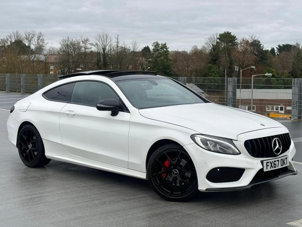 View MERCEDES-BENZ C CLASS 2.1 C220d AMG Line G-Tronic+ Euro 6 (s/s) 2dr