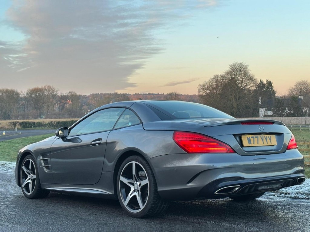 View MERCEDES-BENZ SL 3.0 SL400 V6 AMG Line Roadster G-Tronic+ Euro 6 (s/s) 2dr