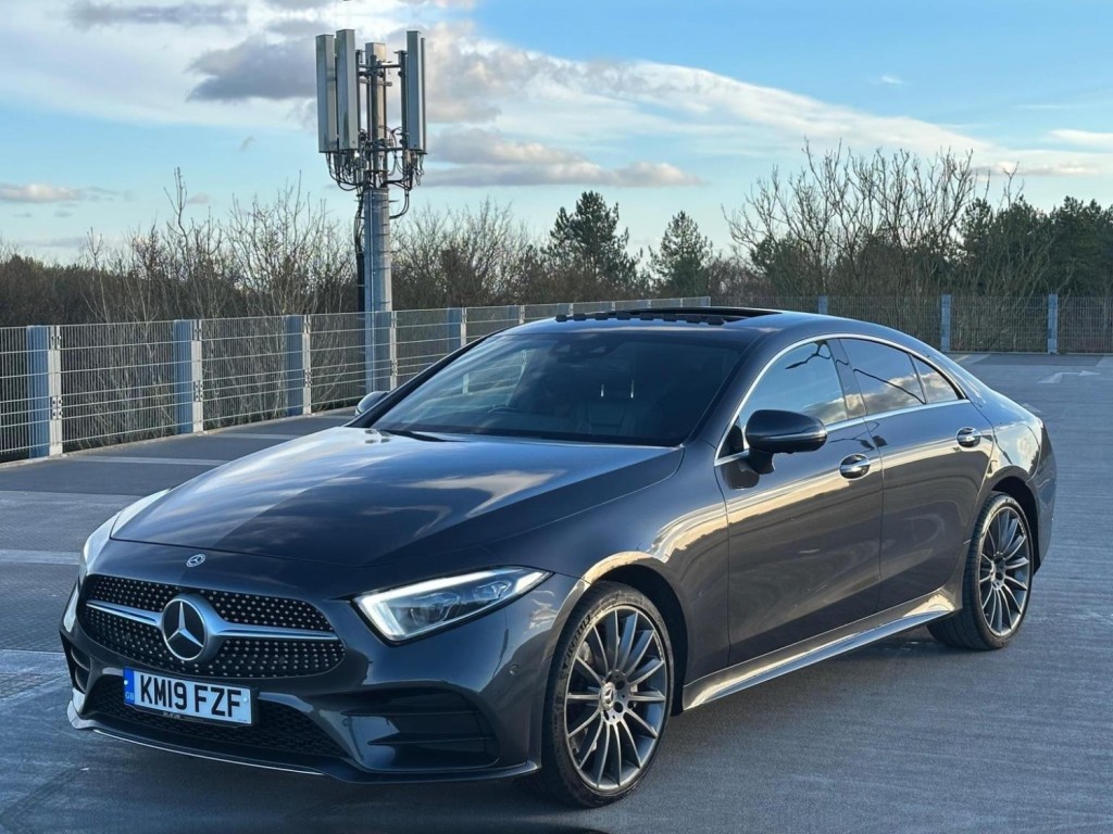 View MERCEDES-BENZ CLS 2.9 CLS350d AMG Line (Premium Plus) Coupe G-Tronic 4MATIC Euro 6 (s/s) 4dr