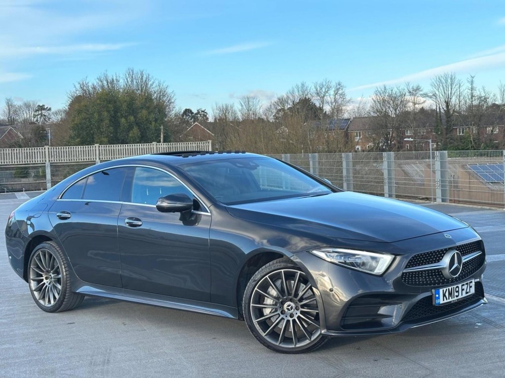 View MERCEDES-BENZ CLS 2.9 CLS350d AMG Line (Premium Plus) Coupe G-Tronic 4MATIC Euro 6 (s/s) 4dr