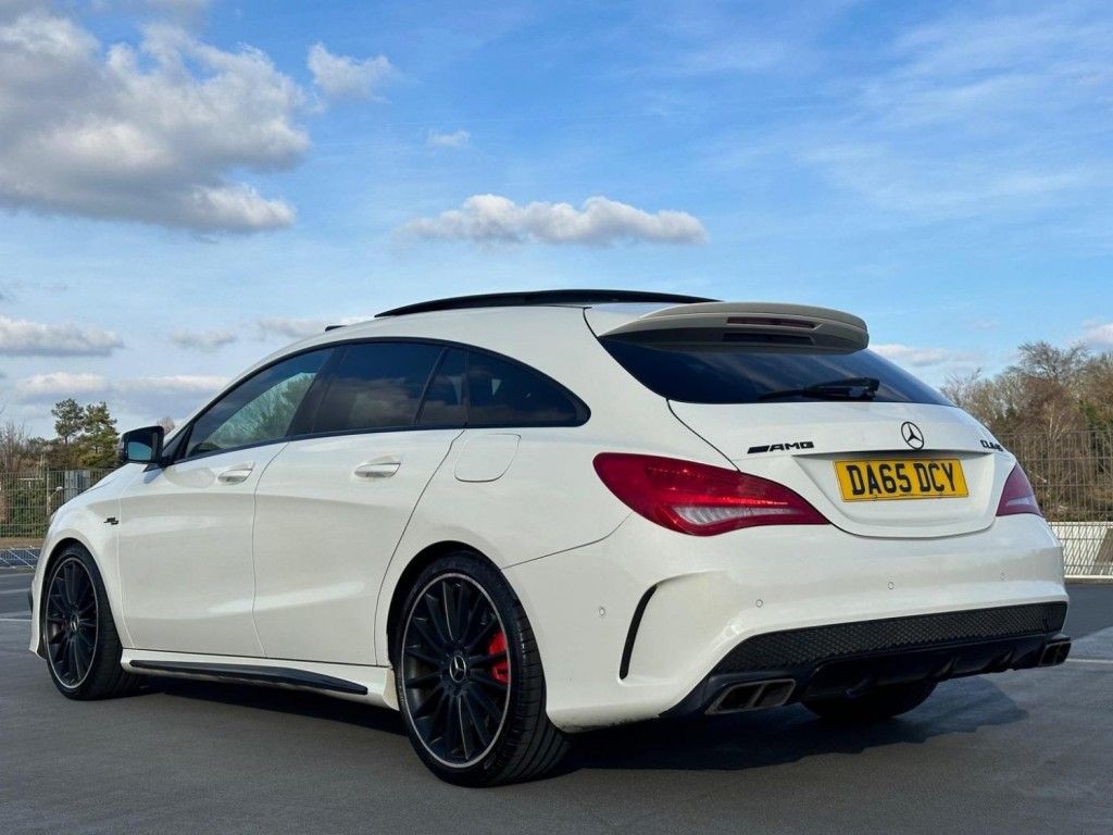View MERCEDES-BENZ CLA 2.0 CLA45 AMG Shooting Brake SpdS DCT 4MATIC Euro 6 (s/s) 5dr
