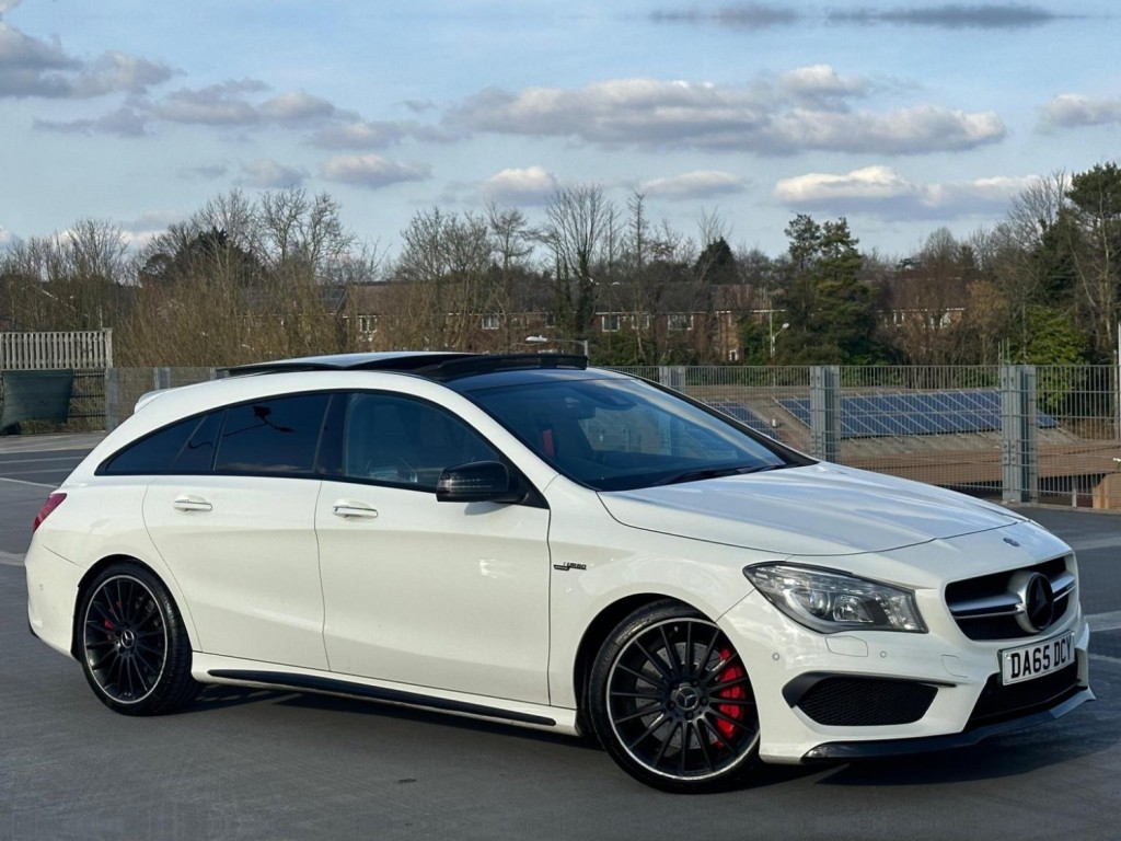View MERCEDES-BENZ CLA 2.0 CLA45 AMG Shooting Brake SpdS DCT 4MATIC Euro 6 (s/s) 5dr