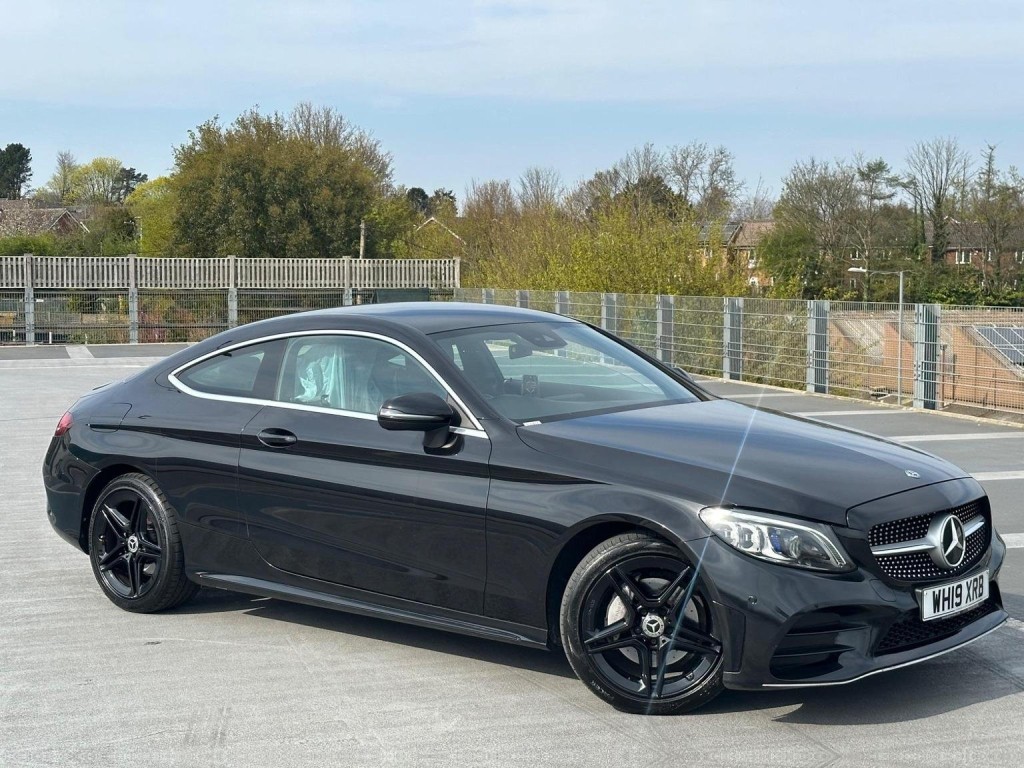 View MERCEDES-BENZ C CLASS 2.0 C220d AMG Line (Premium) G-Tronic+ Euro 6 (s/s) 2dr