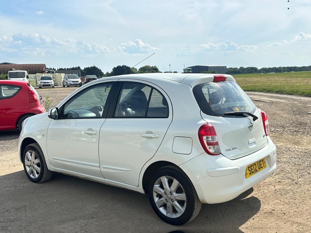 View NISSAN MICRA 1.2 12V Acenta CVT Euro 5 5dr