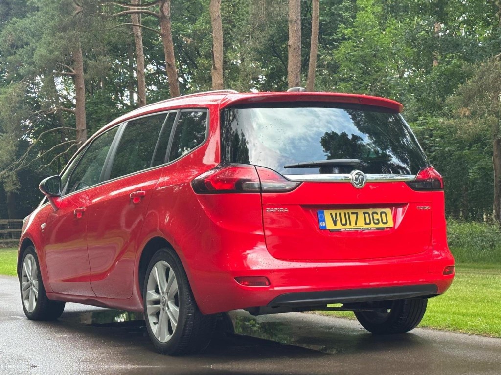 View VAUXHALL ZAFIRA TOURER 1.4i Turbo SRi Euro 6 5dr