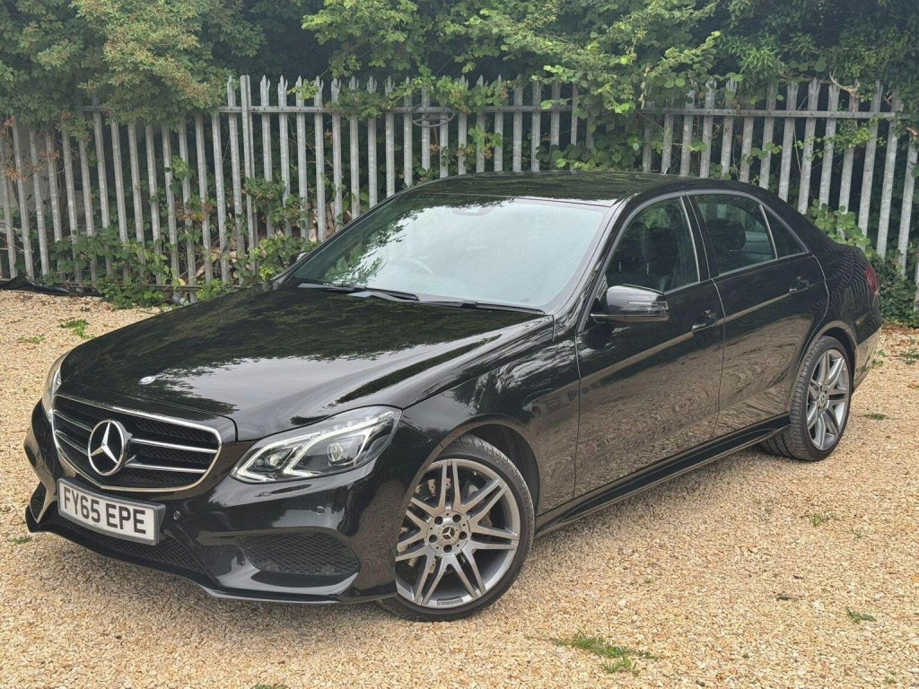 View MERCEDES-BENZ E CLASS 3.0 E350 V6 BlueTEC AMG Night Edition G-Tronic+ Euro 6 (s/s) 4dr