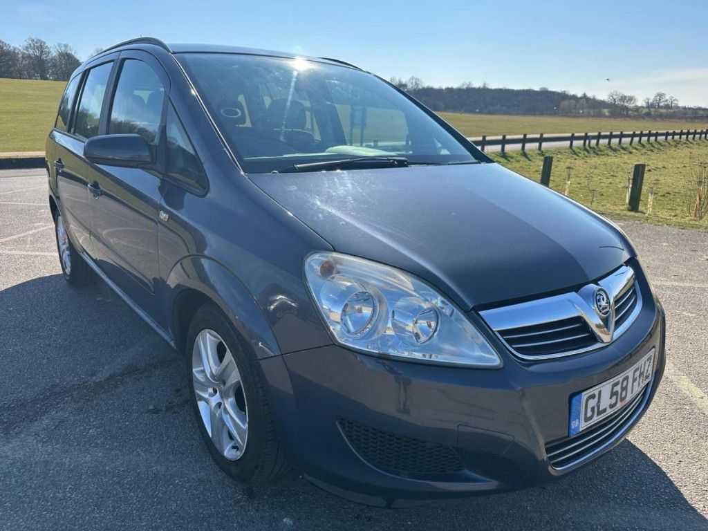 View VAUXHALL ZAFIRA 1.6 Exclusiv Euro 4 5dr