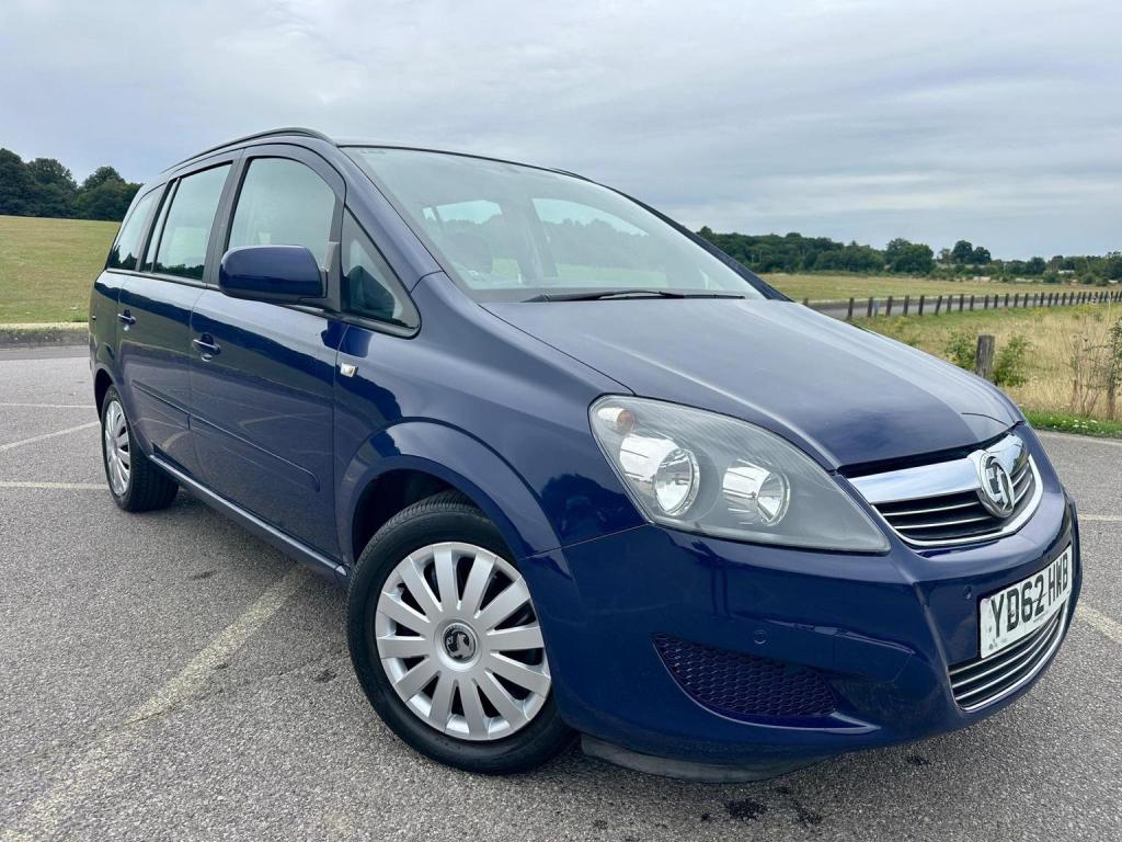 View VAUXHALL ZAFIRA 1.6 16V Exclusiv Euro 5 5dr