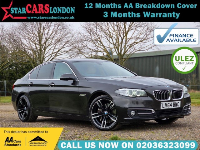 BMW 5 SERIES 2.0 528i Luxury Auto Euro 6 (s/s) 4dr