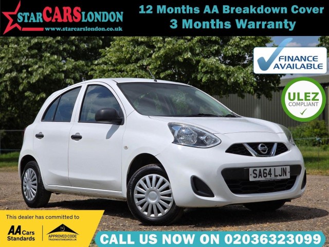 NISSAN MICRA 1.2 Visia CVT Euro 5 5dr