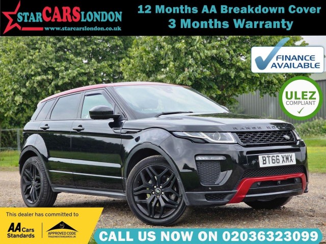 LAND ROVER RANGE ROVER EVOQUE 2.0 TD4 Ember Special Edition Auto 4WD Euro 6 (s/s) 5dr