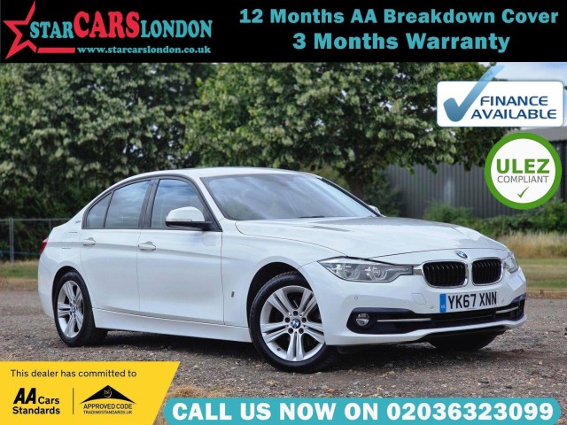 BMW 3 SERIES 2.0 330e 7.6kWh Sport Auto Euro 6 (s/s) 4dr