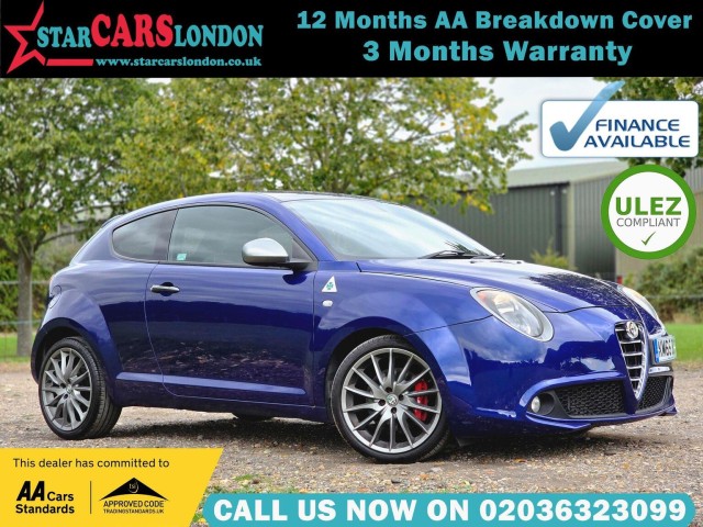ALFA ROMEO MITO 1.4 TB MultiAir Quadrifoglio Verde TCT Euro 6 (s/s) 3dr