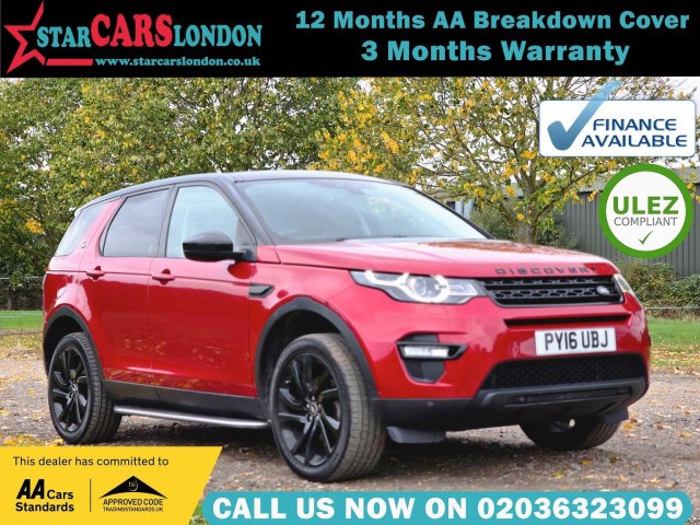 LAND ROVER DISCOVERY SPORT 2.0 TD4 HSE Black Auto 4WD Euro 6 (s/s) 5dr